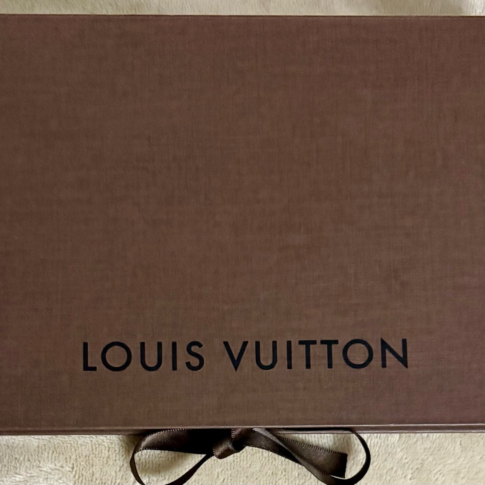 Authentic Vintage Louis Vuitton Brown Receipt or Gift Card Box! - Picture 12 of 14